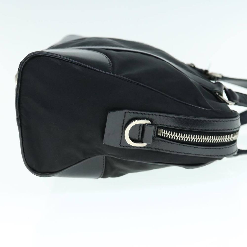 PRADA Hand Bag Nylon Black Auth ki3990 - Picture 4 of 16